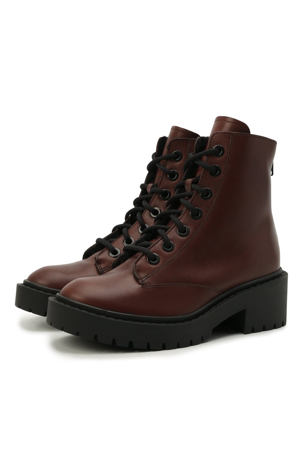 Кожаные ботинки Pike Kenzo FB62BT341L55, цвет коричневый, размер 38 - фото 1