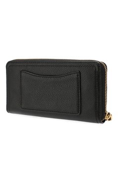 Женские кожаный кошелек MARC JACOBS (THE) черного цвета, арт. M0015119 | Фото 2 (Материал: Натуральная кожа; Статус проверки: Проверено, Проверена категория; Застежка: Молния)