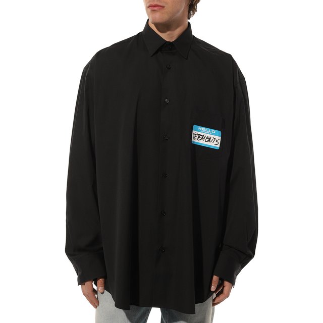 фото Хлопковая рубашка vetements