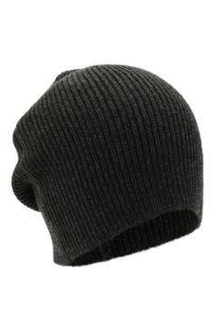 Мужская кашемировая шапка INVERNI темно-серого цвета, арт. 0122 CM | Фото 1 (Материал: Текстиль, Кашемир, Шерсть; Кросс-КТ: Трикотаж)