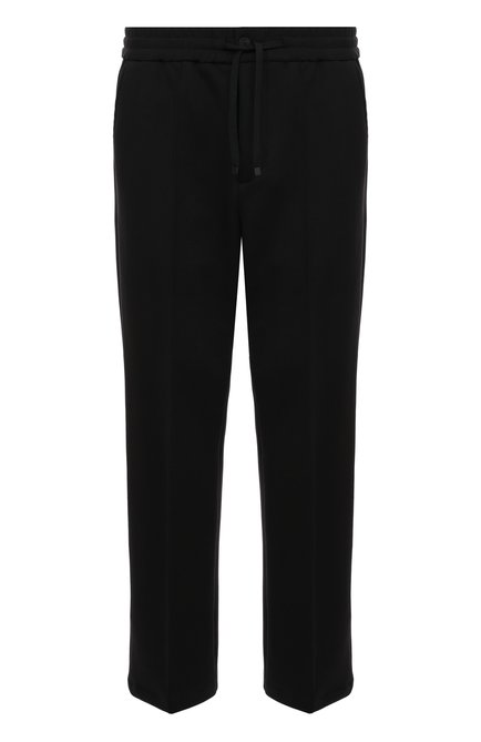 Мужские брюки HUGO черного цвета по цене 14500 руб., арт. 50496710 | Фото 1