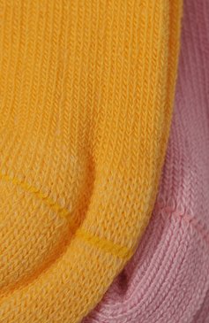 Детские комплект из двух пар носков TINYCOTTONS разноцветного цвета, арт. SS23-222 | Фото 2 (Материал: Текстиль, Хлопок; Ростовка одежда: 12 мес | 80 см, 6 мес | 68 см, 9 мес | 74 см, 3 мес | 62 см)