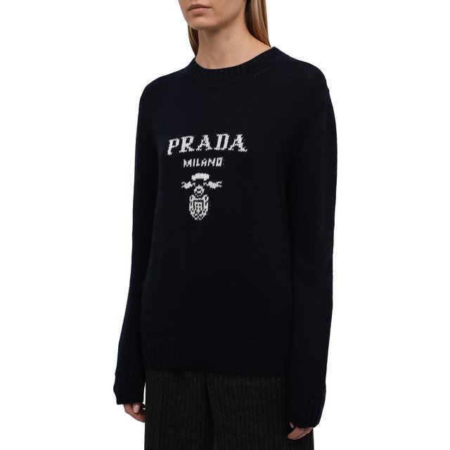 фото Свитер из шерсти и кашемира prada