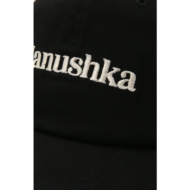 фото Хлопковая бейсболка nanushka