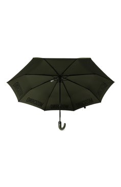 Женский складной зонт MOSCHINO хаки цвета, арт. 8064-T0PLESS | Фото 3 (Материал: Текстиль, Синтетический материал, Металл)