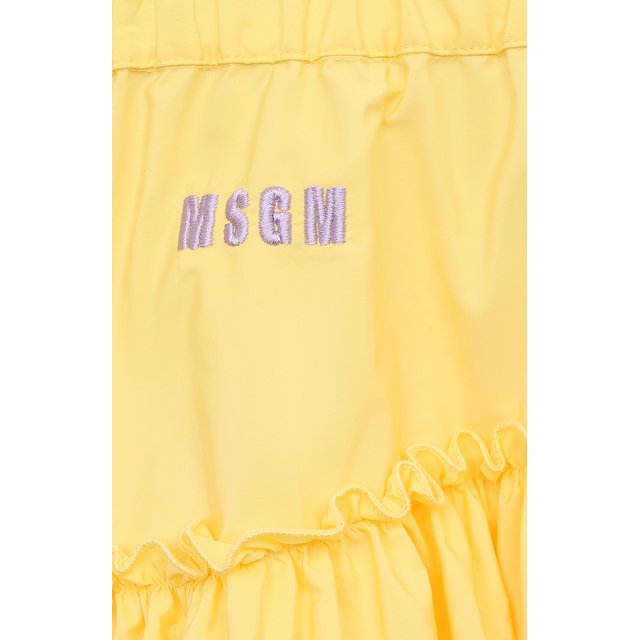 Юбка для девочки MSGM kids MS029430 Фото 3