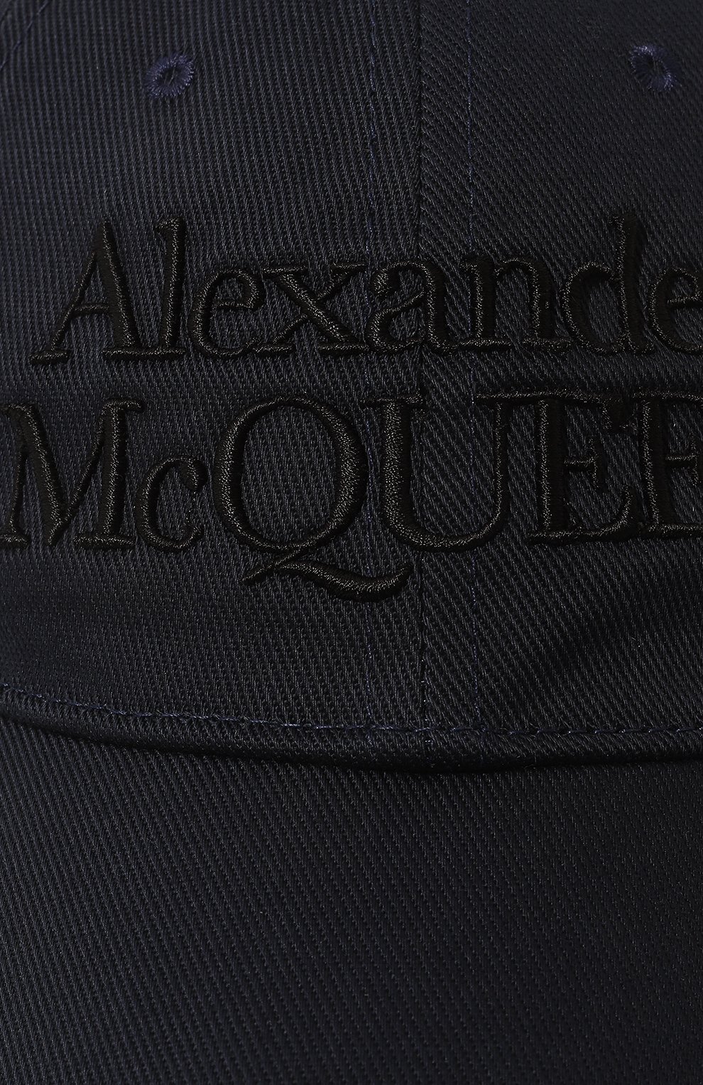 фото Хлопковая бейсболка alexander mcqueen