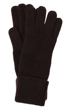 Мужские перчатки из кашемира и шелка IL BORGO CASHMERE темно-коричнево го цвета, арт. 54-1336M0DG0 | Фото 1 (Материал: Текстиль, Кашемир, Шерсть; Кросс-КТ: Трикотаж; Материал сплава: Проставлено; Нос: Не проставлено)