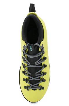 Мужские ботинки NATIVE желтого цвета, арт. 31106800-7570 | Фото 5 (Материал внешний: Экокожа; Мужское Кросс-КТ: Хайкеры-обувь, Ботинки-обувь; Материал утеплителя: Без утеплителя; Материал внутренний: Текстиль; Подошва: Плоская)