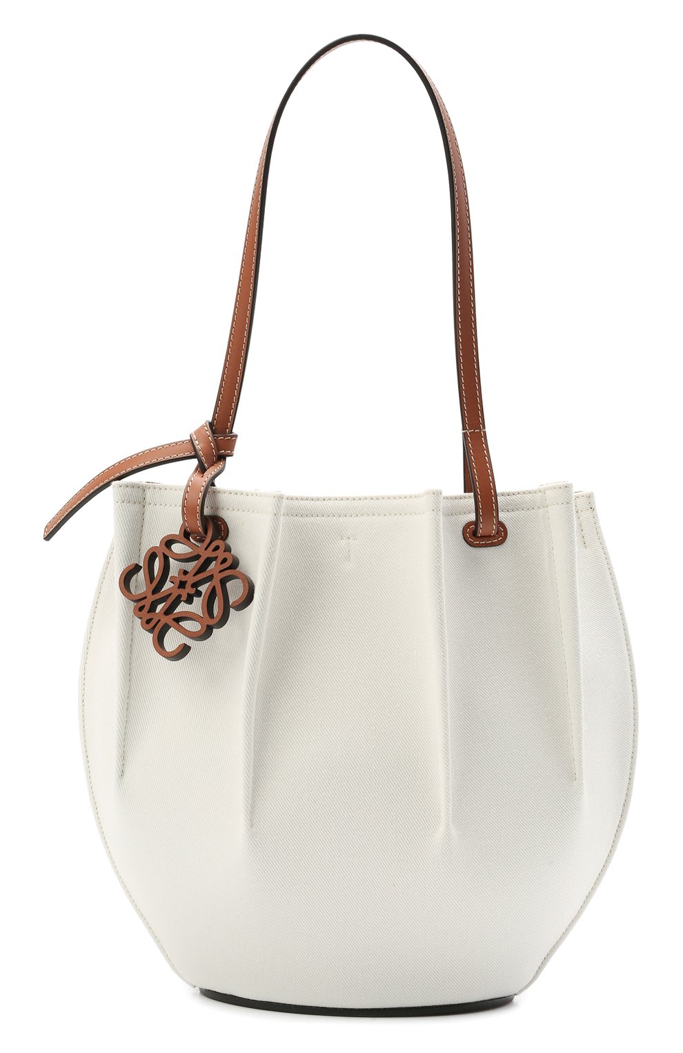 Женский сумка-тоут shell loewe x paula's ibiza LOEWE белого цвета, арт. A884T49X02 | Фото 1 (Сумки-технические: Сумки-шопперы; Размер: medium; Материал: Текстиль)