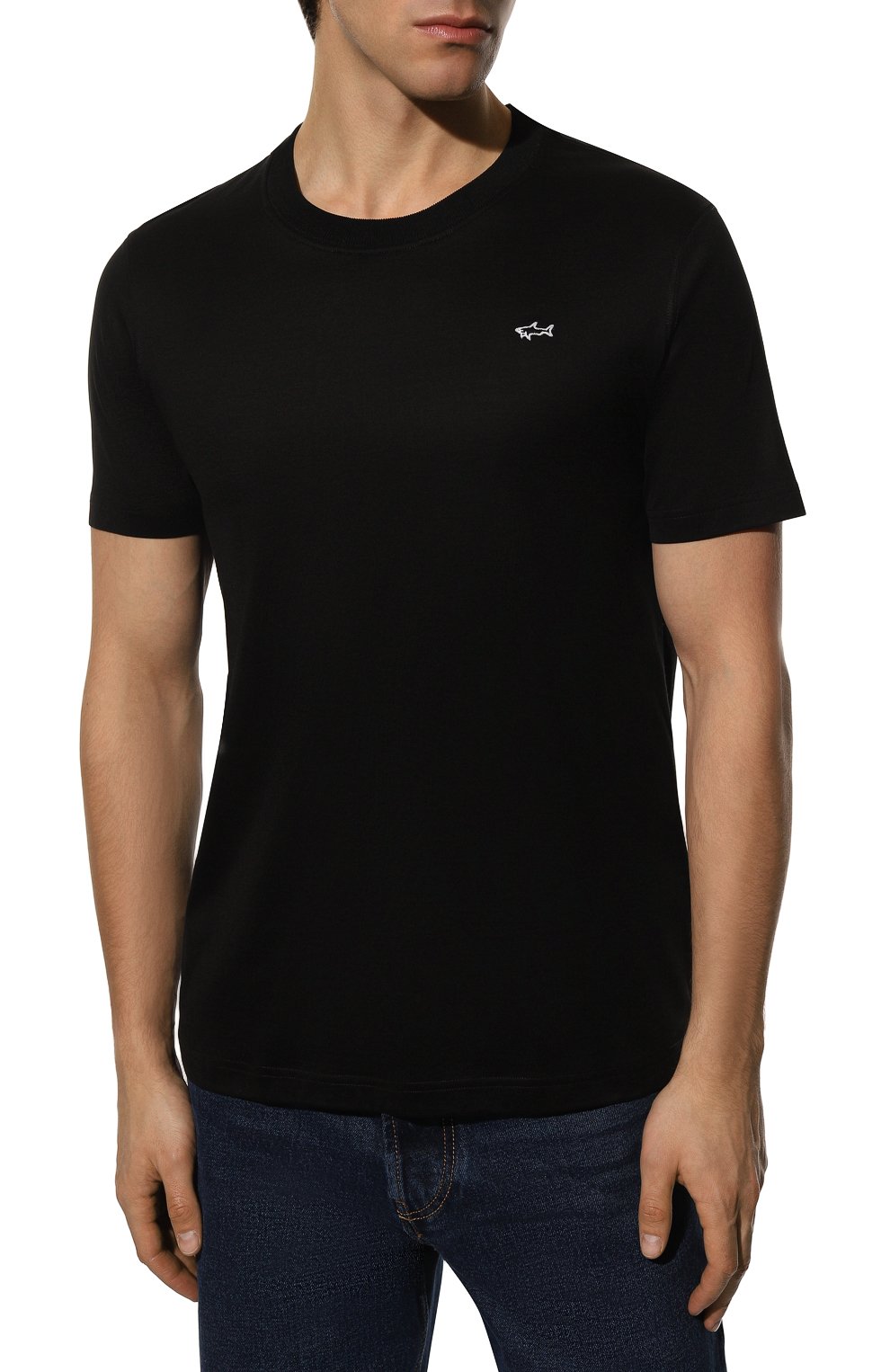 Хлопковая футболка Paul&Shark  C0P1092 Фото 3