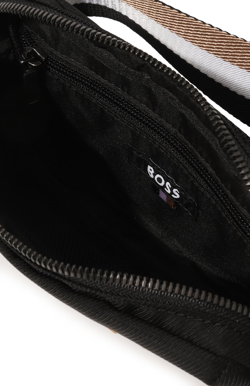 Текстильная поясная сумка BOSS 50492788, цвет чёрный, размер NS - фото 5