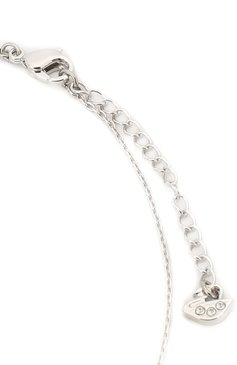 Женское ожерелье short drop SWAROVSKI серебряного цвета, арт. 5472614 | Фото 2 (Материал: Металл; Статус проверки: Проверена категория)