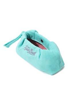 Детская сумка MC2 SAINT BARTH бирюзового цвета, арт. STBA/TERRY P0UCH/05051D | Фото 3 (Материал: Текстиль; Материал сплава: Проставлено; Нос: Не проставлено)