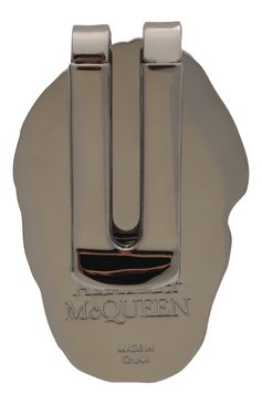 Мужской зажим для денег ALEXANDER MCQUEEN серебряного цвета, арт. 554705/J160N | Фото 2 (Материал: Металл; Статус проверки: Проверена категория)