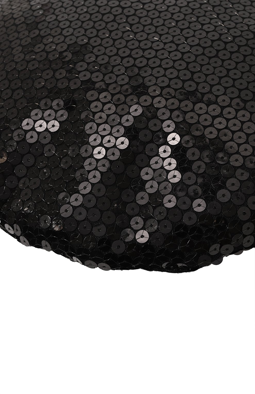Женский берет с отделкой пайетками NINA RICCI черного цвета, арт. 23AAA0084SYN037 | Фото 4 (Материал: Текстиль, Синтетический материал; Материал сплава: Проставлено; Нос: Не проставлено)