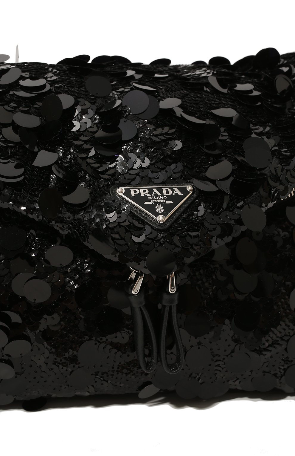 Женская сумка signaux PRADA черного цвета, арт. 1BC165-2DX0-F0002-OOO | Фото 3 (Женское Кросс-КТ: Вечерняя сумка; Сумки-технические: Сумки top-handle; Материал: Натуральная кожа; Размер: large)