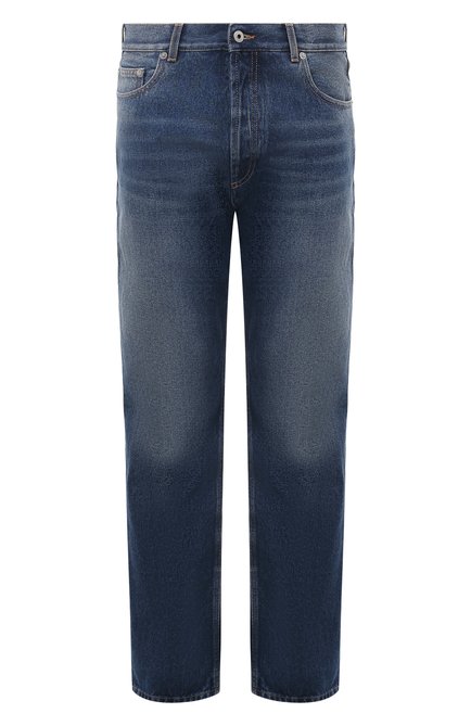 Мужские джинсы OFF-WHITE синего цвета по цене 86400 руб., арт. 0MYA180F23DEN002 | Фото 1