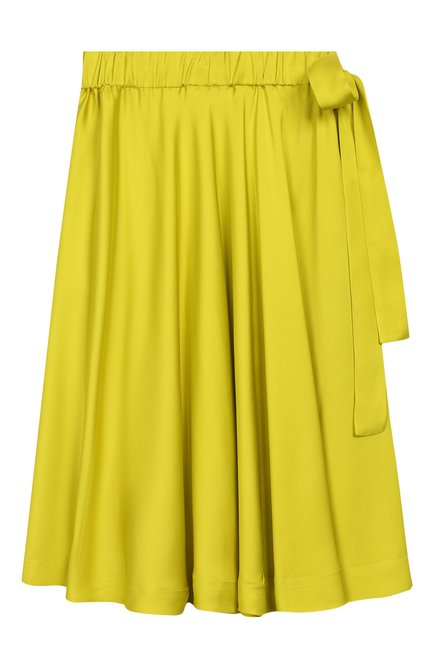 Детская юбка UNLABEL салатового цвета по цене 19250 руб., арт. PANSY-1/21-IN004-B/12A-16A | Фото 1