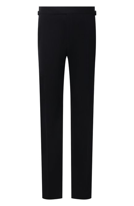 Мужские шерстяные брюки TOM FORD темно-синего цвета по цене 85250 руб., арт. Q22R13/610043 | Фото 1