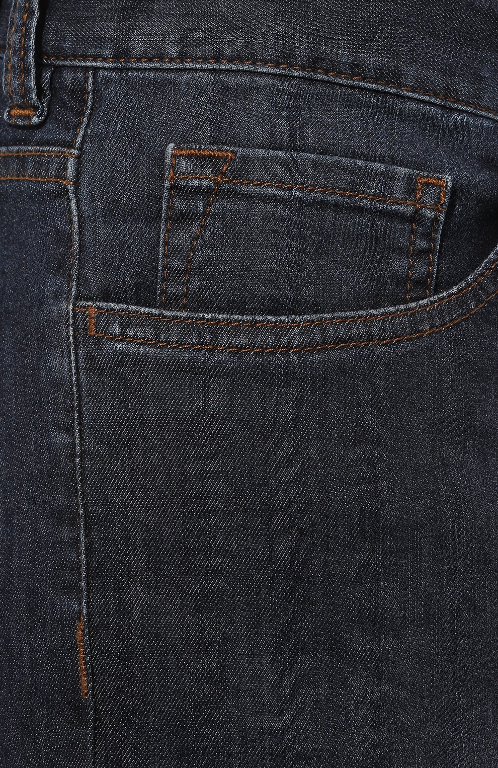 Мужские джинсы CANALI темно-синего цвета, арт. 91700/PD00250 | Фото 5 (Силуэт М (брюки): Прямые; Кросс-КТ: Деним; Материал сплава: Проставлено; Нос: Не проставлено; Материал внешний: Хлопок)