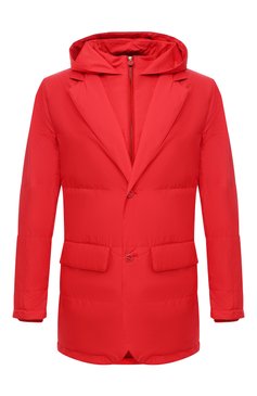 Мужская куртка KITON красного цвета, арт. UW0859MV07T61 | Фото 1 (Кросс-КТ: Куртка, Ветровка; Рукава: Длинные; Длина (верхняя одежда): До середины бедра; Материал внешний: Синтетический материал; Региональные ограничения белый список (Axapta Mercury): RU; Материал сплава: Проставлено; Материал подклада: Синтетический материал; Драгоценные камни: Проставлено; Стили: Кэжуэл)