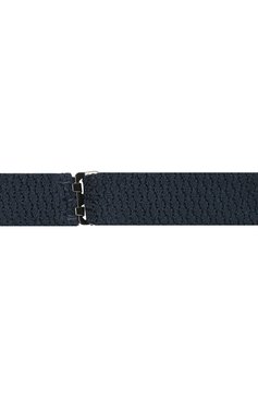 Мужской шелковый галстук-бабочка LANVIN темно-синего цвета, арт. 1208/B0W TIE | Фото 3 (Материал: Текстиль, Шелк; Материал сплава: Проставлено; Нос: Не проставлено)