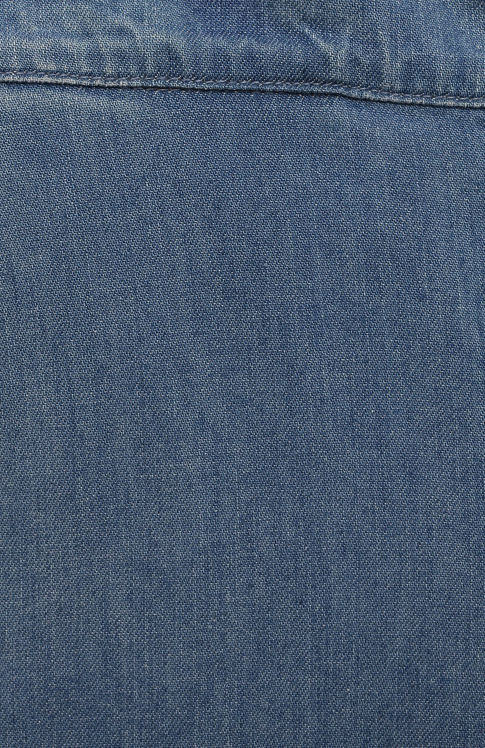 Детские джинсы GUCCI голубого цвета, арт. 544563 XDAGP | Фото 3 (Детали: Декор; Материал сплава: Проставлено; Нос: Не проставлено; Материал внешний: Хлопок)
