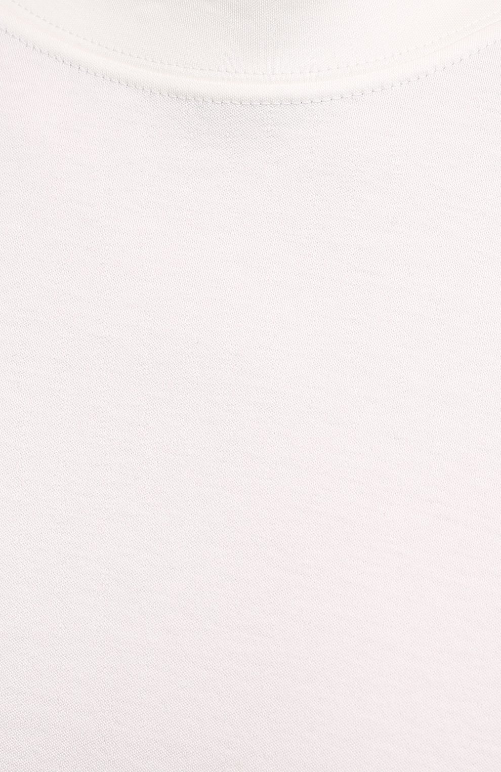 Мужская хлопковая футболка BRUNELLO CUCINELLI белого цвета, арт. M0T617427 | Фото 5 (Принт: Без принта; Рукава: Короткие; Длина (для топов): Стандартные; Материал внешний: Хлопок; Размерность: Маломерит; Стили: Кэжуэл)