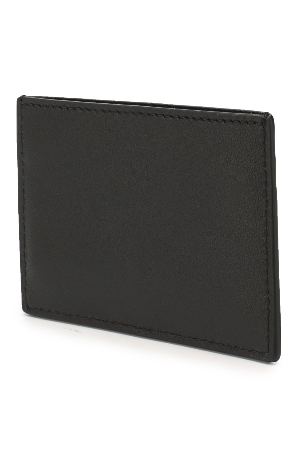Мужской кожаный футляр для кредитных карт VALENTINO черного цвета, арт. TY2P0448/ZQU | Фото 2 (Материал: Натуральная кожа; Статус проверки: Проверена категория)