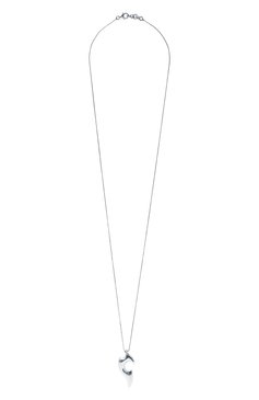 Женская кулон на цепочке BOTTEGA VENETA серебряного цвета, арт. 688709/VL919 | Фото 1 (Материал: Серебро; Региональные ограничения белый список (Axapta Mercury): Не проставлено; Нос: Не проставлено)