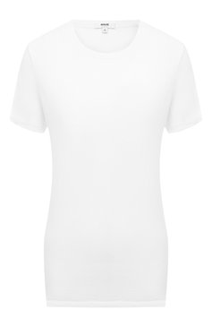 Женская хлопковая футболка AGOLDE белого цвета, арт. A7047 | Фото 1 (Принт: Без принта; Рукава: Короткие; Длина (для топов): Стандартные; Региональные ограничения белый список (Axapta Mercury): RU; Материал сплава: Проставлено; Материал внешний: Хлопок; Женское Кросс-КТ: Футболка-одежда; Драгоценные камни: Проставлено; Стили: Минимализм)