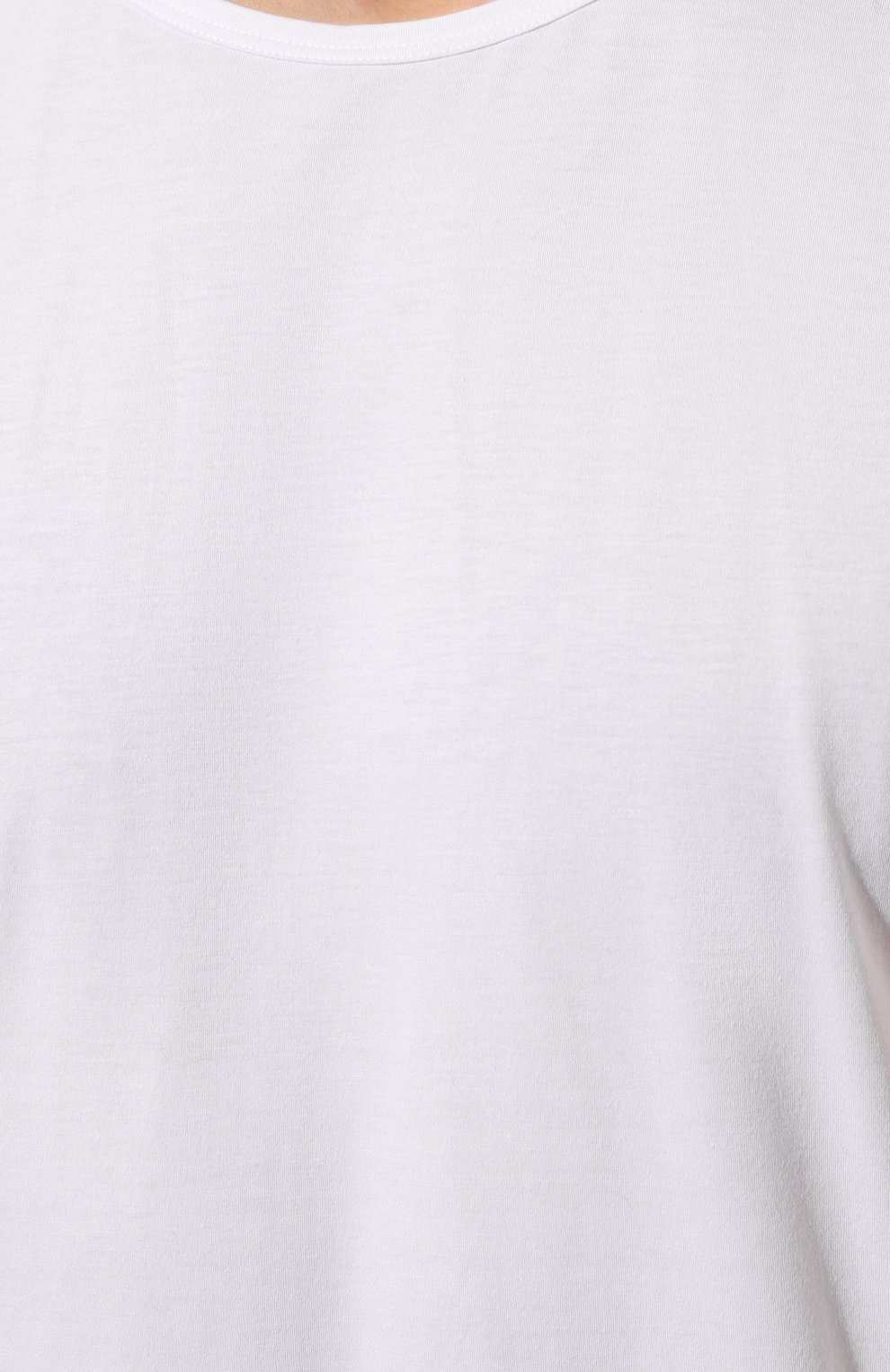 Мужская хлопковая футболка ZIMMERLI белого цвета, арт. 172-1461 | Фото 5 (Материал внутренний: Не назначено; Кросс-КТ: домашняя одежда; Рукава: Короткие; Длина (для топов): Стандартные; Материал сплава: Проставлено; Материал внешний: Хлопок; Мужское Кросс-КТ: Футболка-белье; Драгоценные камни: Проставлено; Статус проверки: Проверена категория)