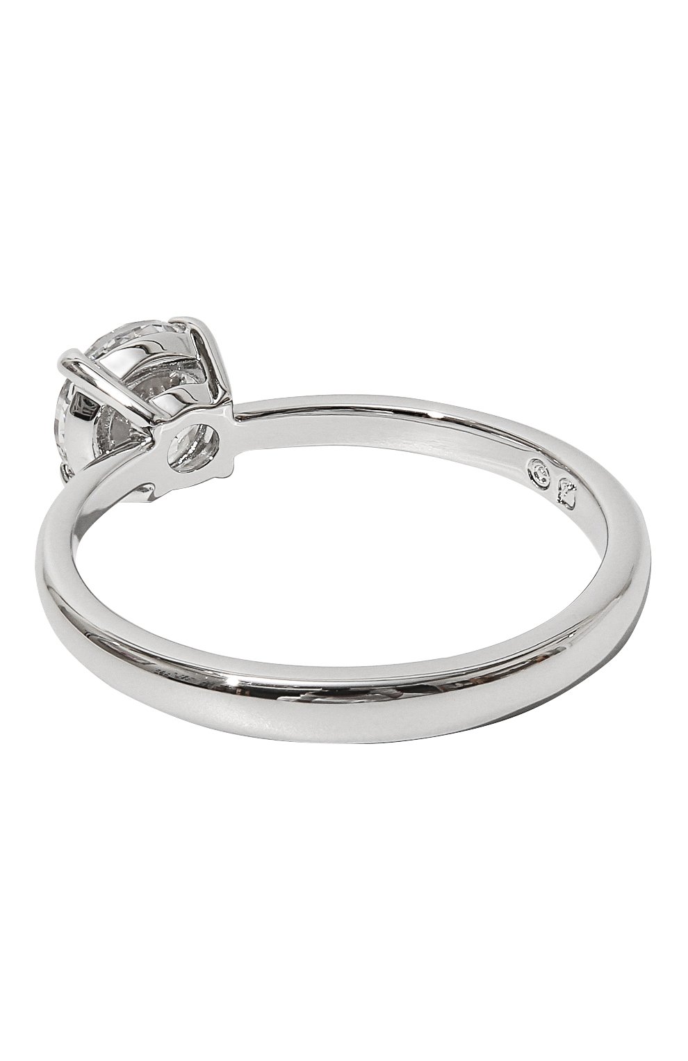 Женское кольцо attract round SWAROVSKI серебряного цвета, арт. 5368542 | Фото 3 (Статус проверки: Проверено, Проверена категория; Материал: Металл)