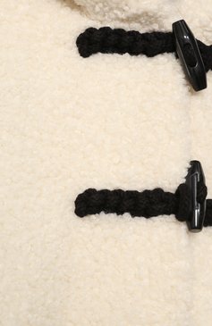 Детское пальто с капюшоном ERMANNO SCERVINO бежевого цвета, арт. 47I CP17 VINV/10-16 | Фото 3 (Кросс-КТ: Зима; Рукава: Длинные; Материал внешний: Синтетический материал; Региональные ограничения белый список (Axapta Mercury): RU; Материал сплава: Проставлено; Материал подклада: Синтетический материал; Длина (верхняя одежда): Длинные; Драгоценные камни: Проставлено; Ростовка одежда: 10 - 11 лет | 140 - 146см, 12 лет | 152 см, 13 - 15 лет | 158 см, 16 лет | 164 см)