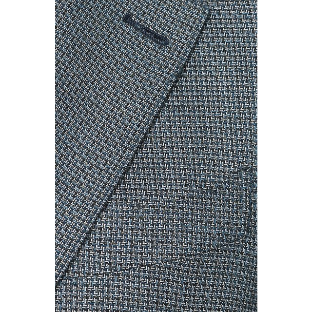 Пиджак из смеси шелка и шерсти Ermenegildo Zegna  749074/122520 Фото 5