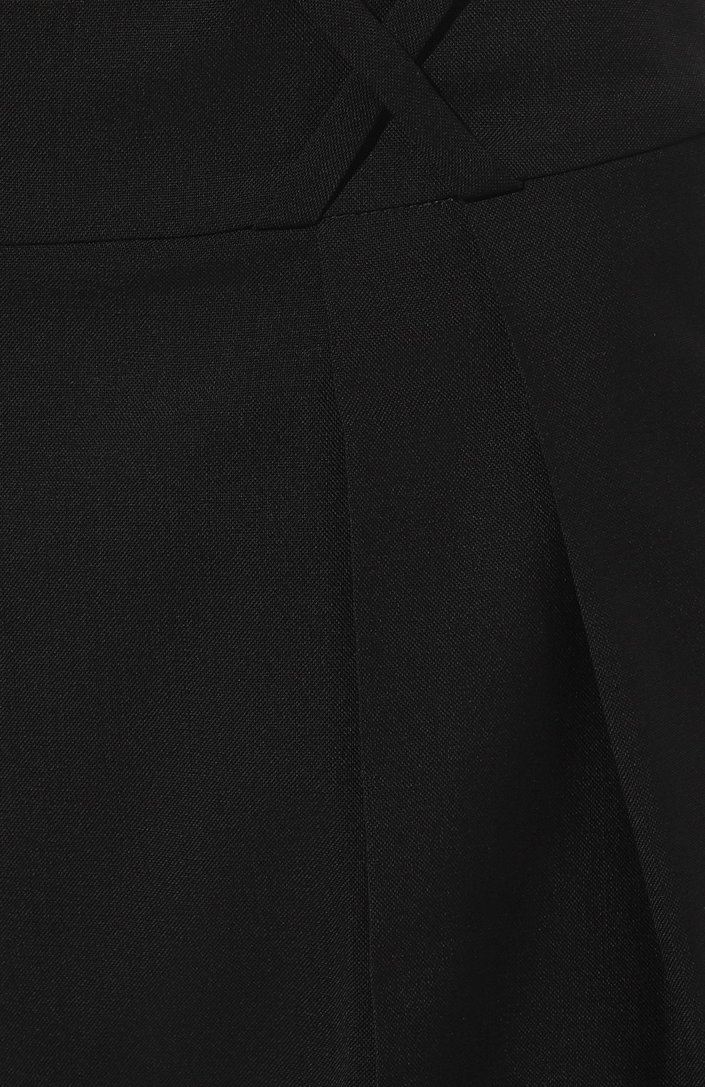 Женские шерстяные брюки ROHE черного цвета, арт. 408-30-278 | Фото 5 (Силуэт Ж (брюки и джинсы): Широкие; Материал внешний: Шерсть; Длина (брюки, джинсы): Стандартные; Женское Кросс-КТ: Брюки-одежда; Материал сплава: Проставлено; Стили: Классический; Драгоценные камни: Проставлено)