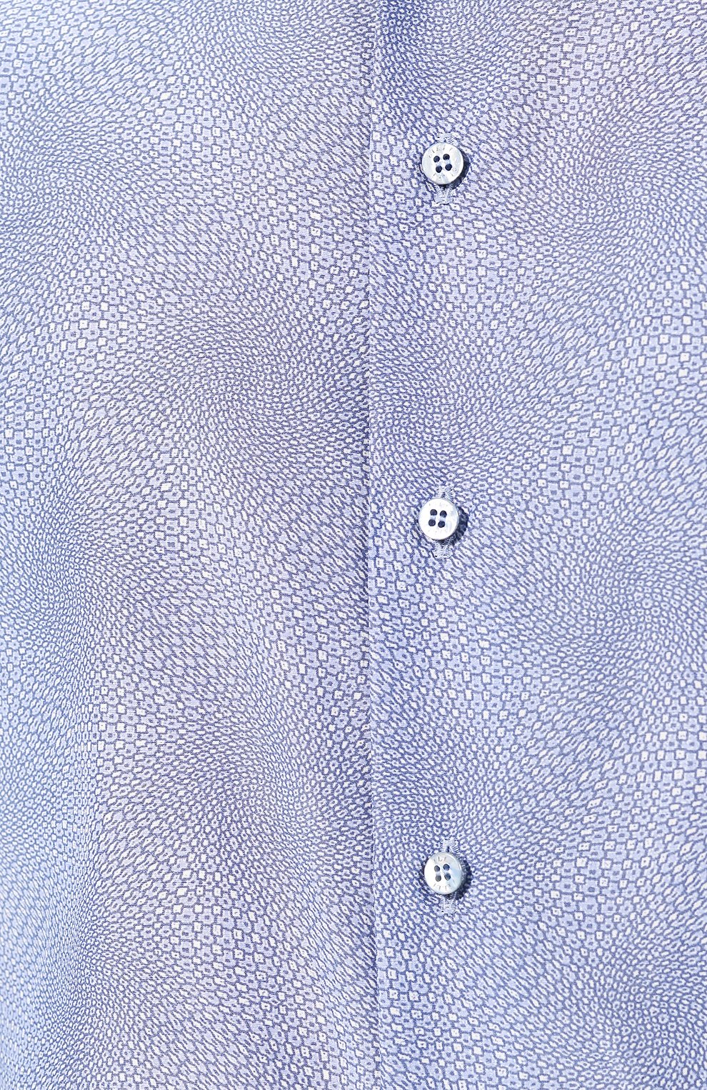 Рубашка из смеси шелка и хлопка Zilli MFR-MERCU-84080/RZ02 Фото 5