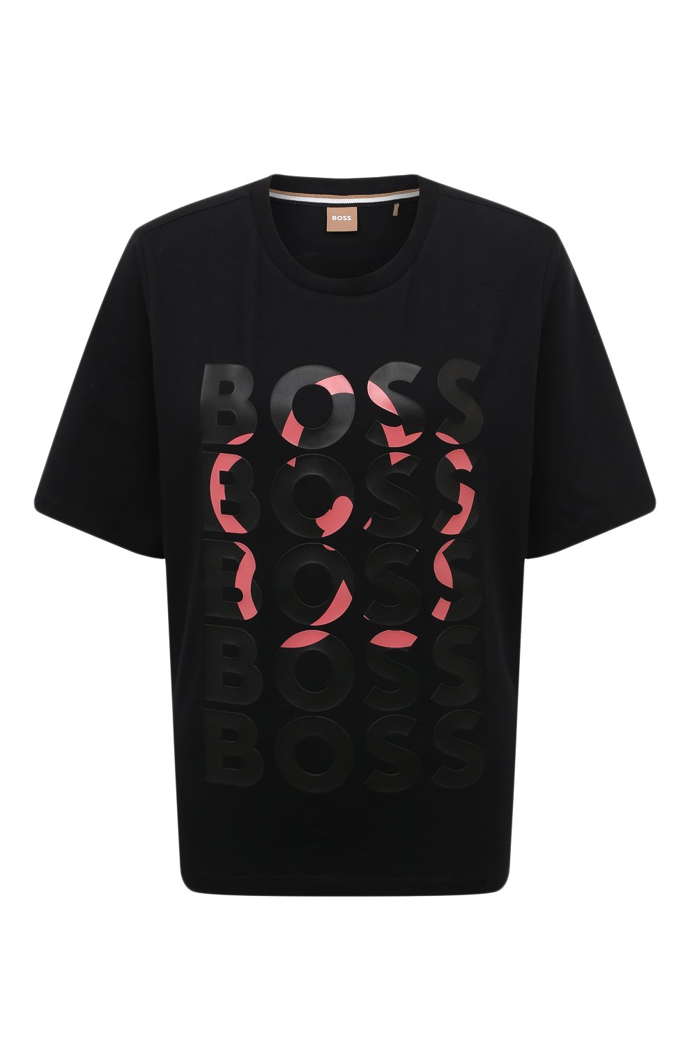 Хлопковая футболка BOSS 50496497