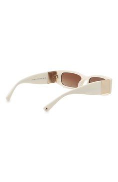 Женские солнцезащитные очки VALENTINO кремвого цвета, арт. 4105-511813 | Фото 4 (Тип очков: С/з; Оптика Гендер: оптика-женское; Очки форма: Прямоугольные)