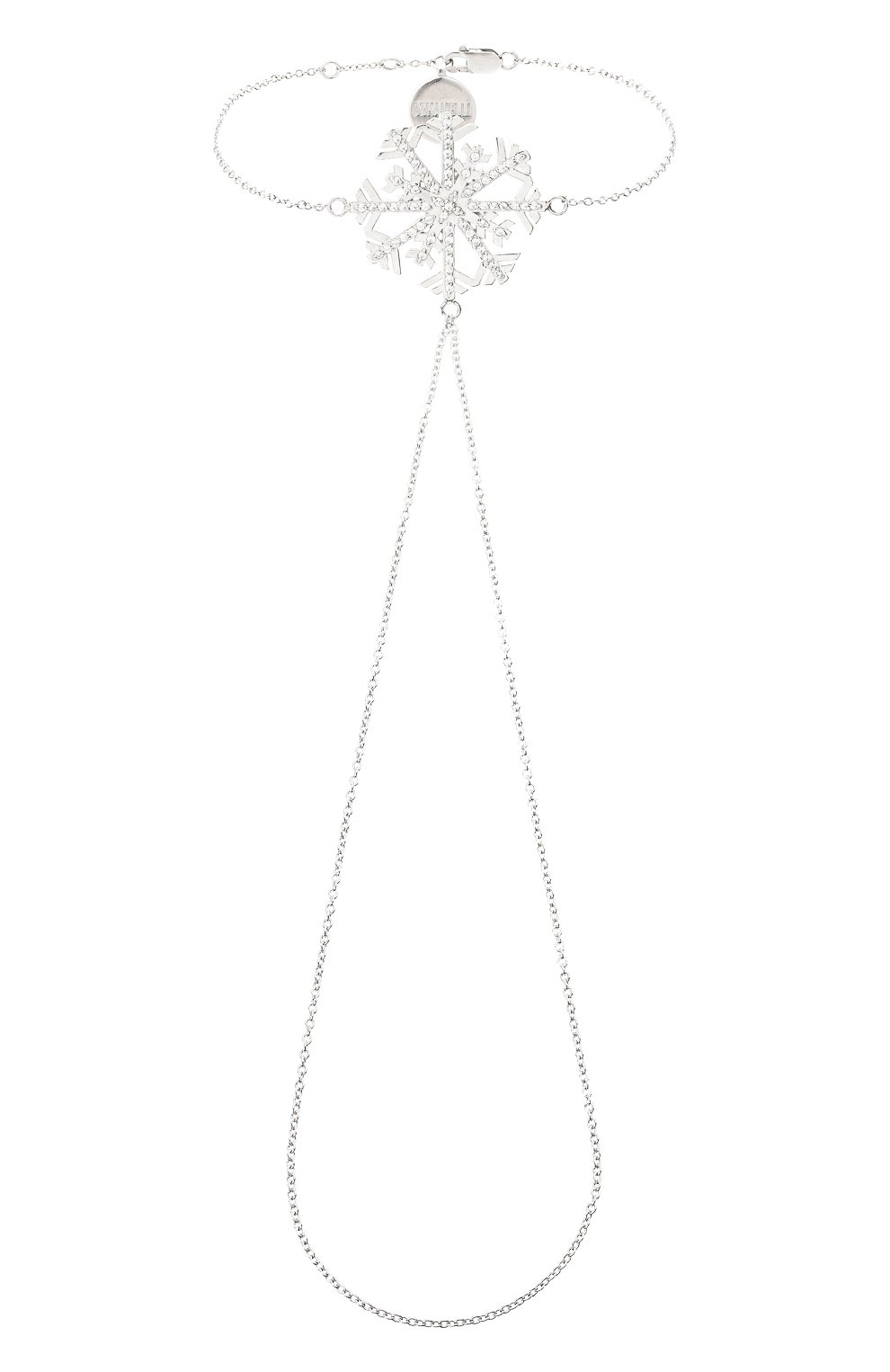 Женский браслет изморозь DZHANELLI серебряного цвета, арт. 0239 | Фото 1 (Материал: Золото; Региональные ограничения белый список (Axapta Mercury): RU)