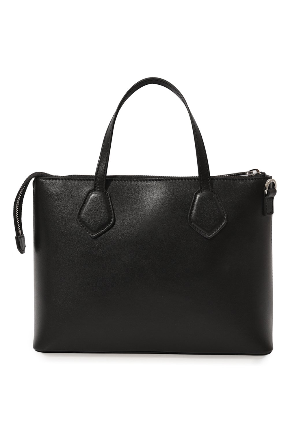 Женская сумка essential LANCEL черного цвета, арт. A12355 | Фото 6 (Сумки-технические: Сумки top-handle; Материал: Натуральная кожа; Ремень/цепочка: На ремешке; Размер: small)
