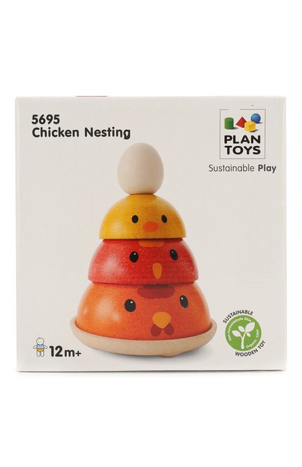 Детского игрушка сортер куриное гнездо PLAN TOYS разноцветного цвета, арт. 5695 | Фото 1