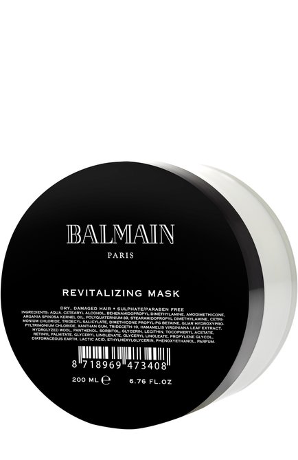 Восстанавливающая питательная маска для волос (200ml) BALMAIN HAIR COUTURE бесцветного цвета, арт. 8718969473408 | Фото 1 (Статус проверки: Проверена категория; Тип продукта: Маски)