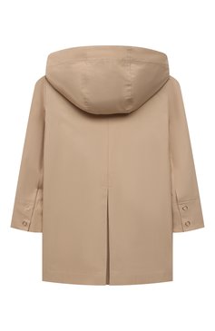 Детский хлопковый тренч BURBERRY бежевого цвета, арт. 8047977 | Фото 2 (Рукава: Длинные; Материал сплава: Проставлено; Материал внешний: Хлопок; Материал подклада: Синтетический материал; Кросс-КТ: Демисезон; Драгоценные камни: Проставлено; Ростовка одежда: 10 - 11 лет | 140 - 146см, 12 лет | 152 см, 16 лет | 164 см, 3 года | 98 см, 4 года | 104 см, 6 лет | 116 см, 8 лет | 128 см)