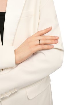 Женское кольцо JEWLIA черного цвета, арт. 0102.JR-55 | Фото 2 (Материал: Золото)