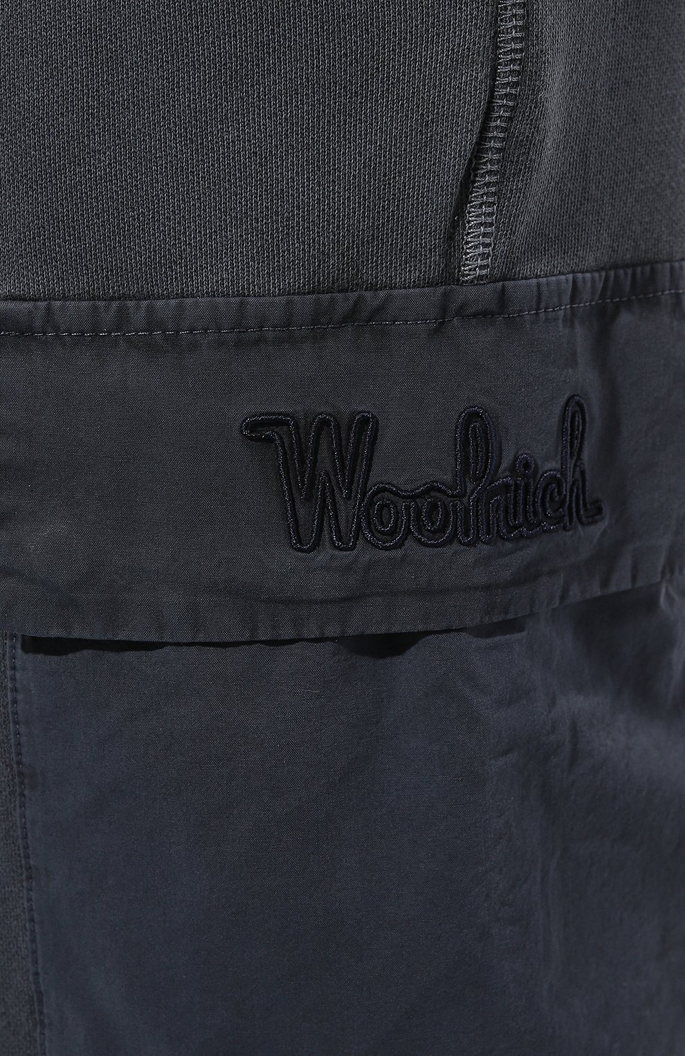 Хлопковые джоггеры Woolrich  CFW0TR0156MRUT2915 Фото 5