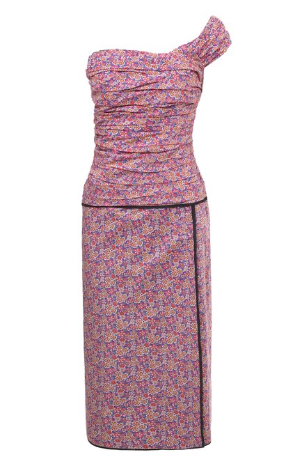 Женское хлопковое платье NACKIYE розового цвета по цене 85550 руб., арт. FELICITA DRESS | Фото 1