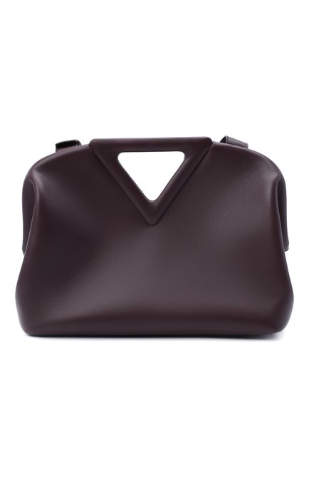 Женская сумка point medium BOTTEGA VENETA темно-фиолетового цвета по цене 225500 руб., арт. 652446/VCP40 | Фото 1