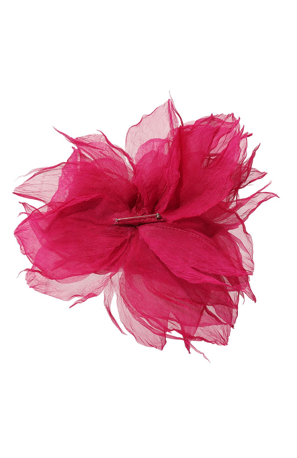 Женская брошь pion FLOWER ME розового цвета, арт. PION-NS02010L | Фото 3 (Материал: Текстиль)